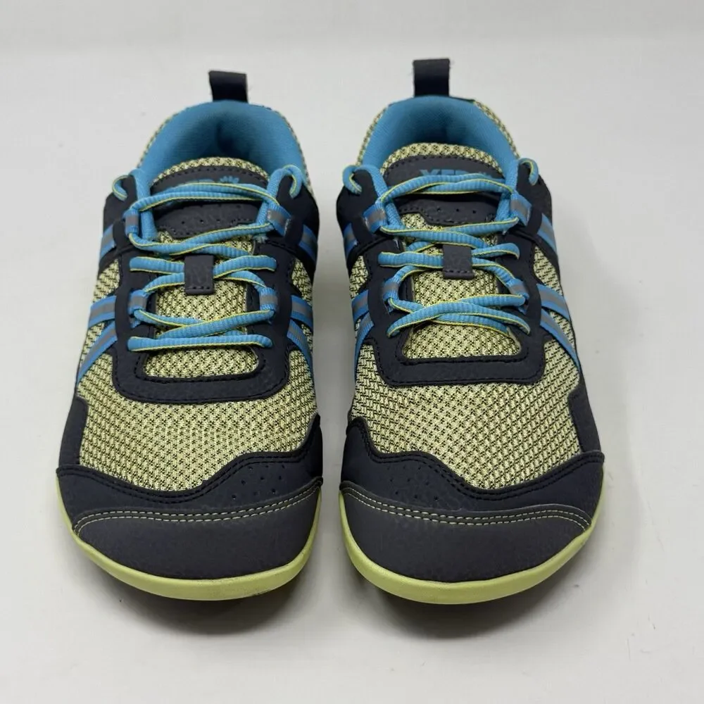 Xero Ipari Prio Barefoot Shoes Womens 8.5 Blue Citron Minimalist Sneakers